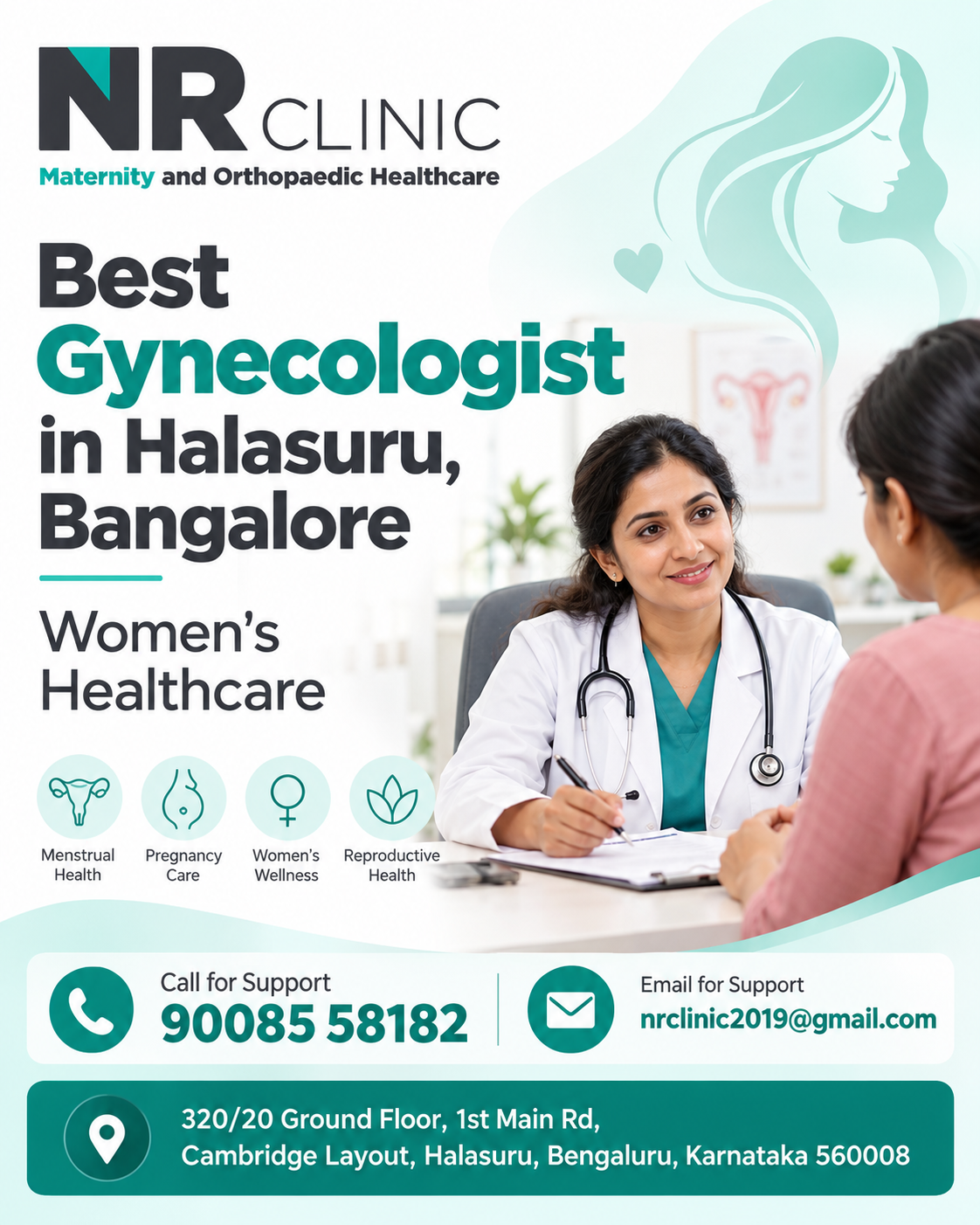 Best Gynecologist in Halasuru, Bangalore for Women's Healthcare